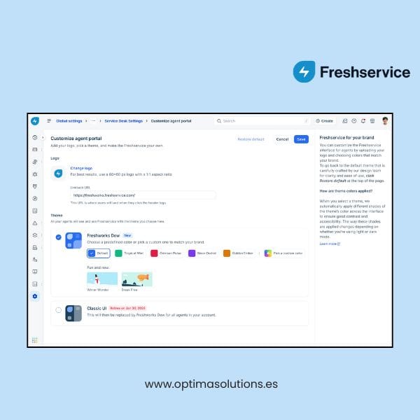 Descubre la nueva interfaz de Freshservice